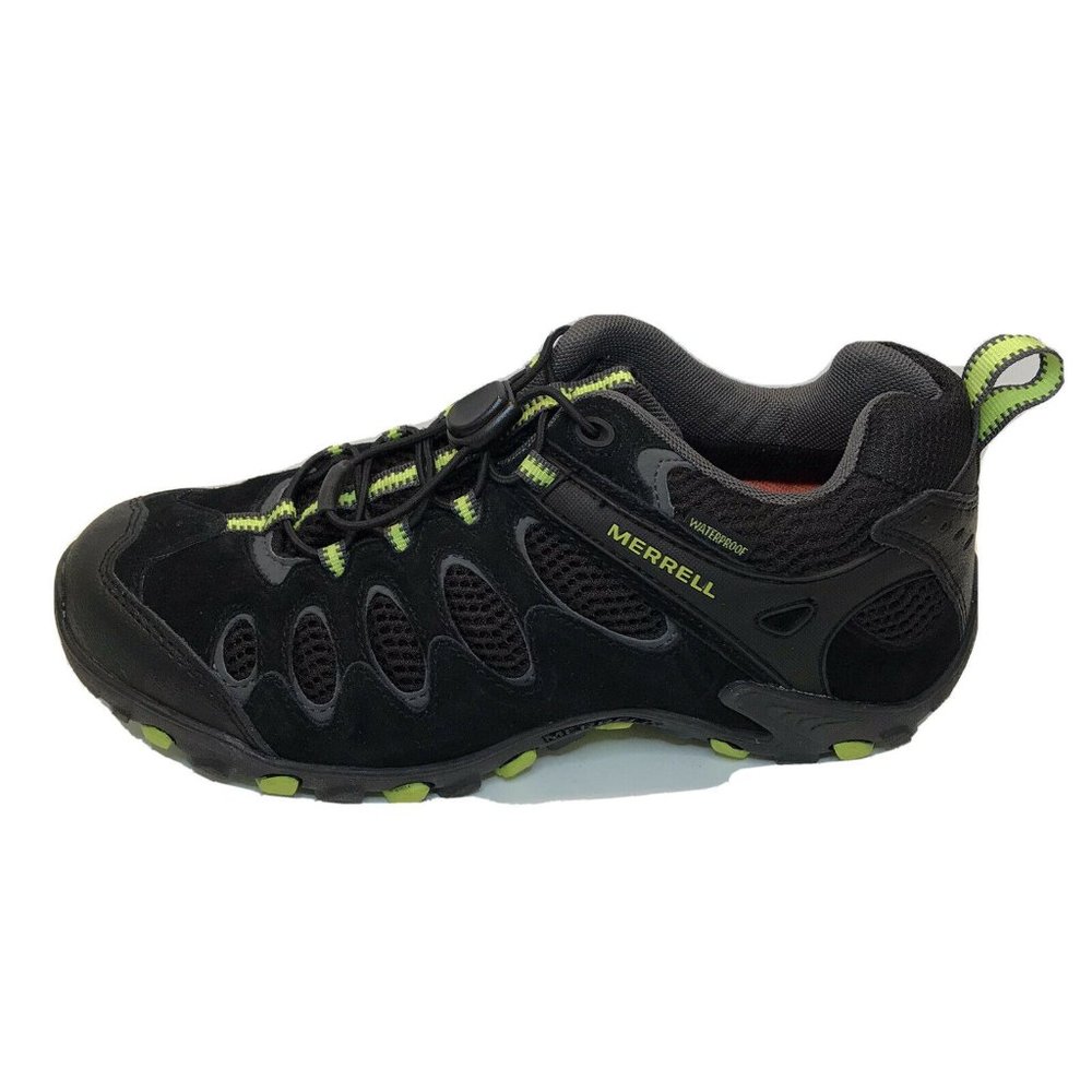 Merrell Vertis Waterproof Black Hiking Shoes M 9